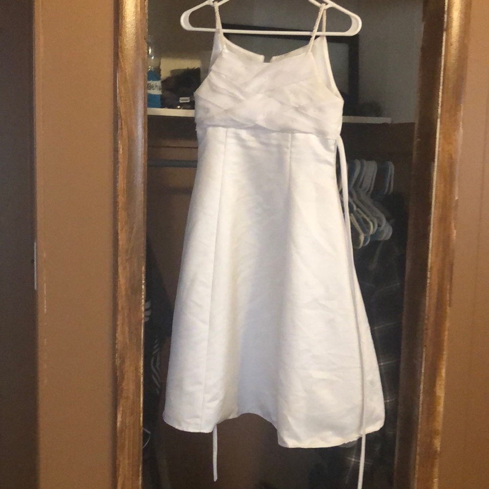 David’s bridal short dress.
